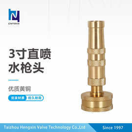 3寸直喷水枪头 家庭园艺 清洗物品喷雾器滴灌管