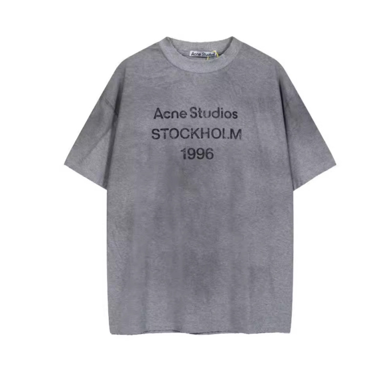 ヴィンテージ風ロゴプリント半袖Tシャツ 3色展開 夏用 ユース向け 丸首 綿100% 半袖Tシャツ|undefined