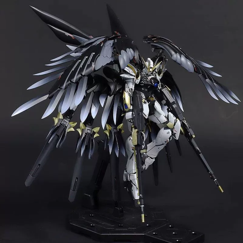 Фигурка Thousand-handed Bandai Gundam MG Flying Wing Zero KA version Black Snow Ji Free 2.0, сборная модель Гандам