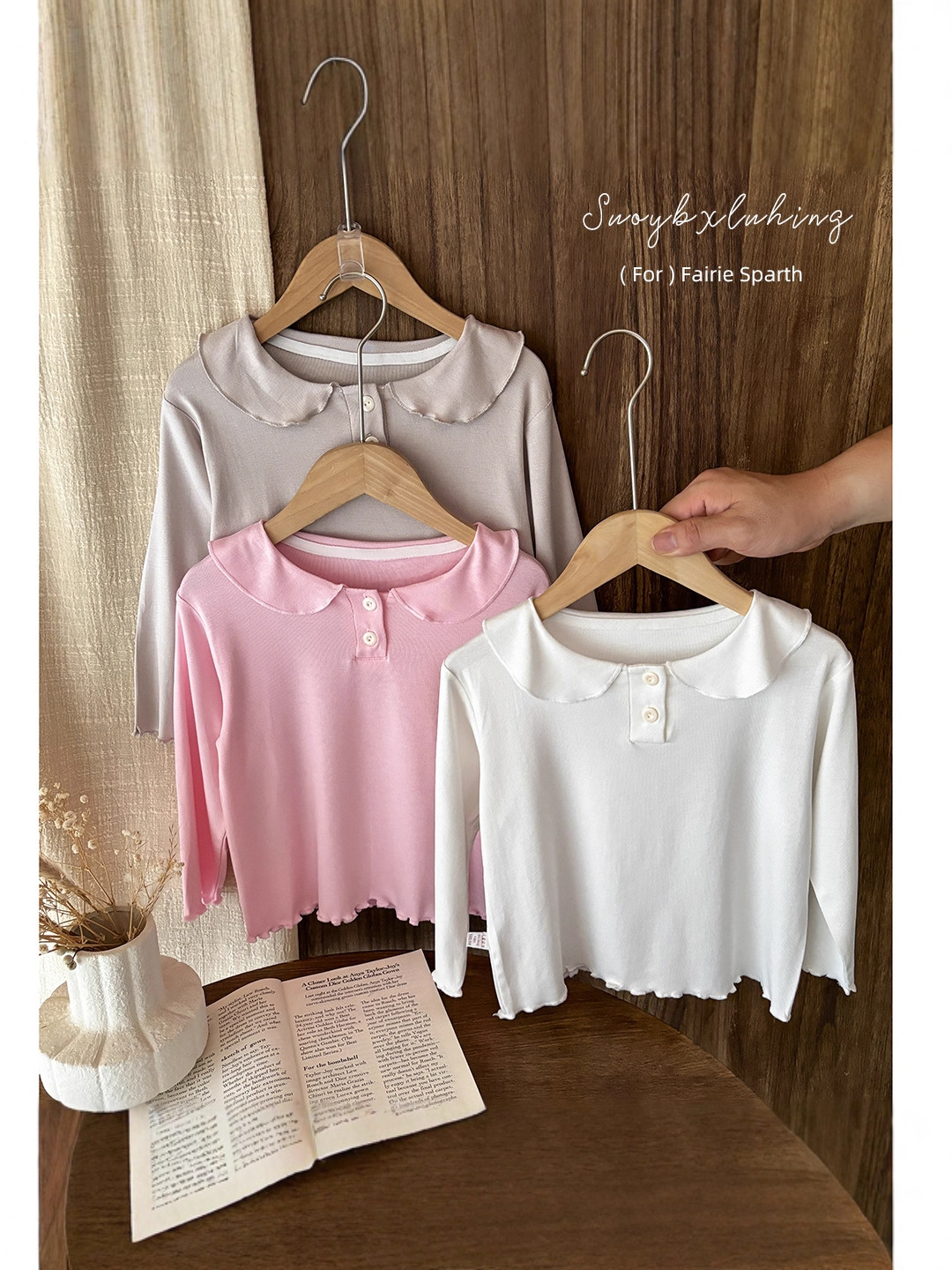 Camisas de base para niños niñas camisetas de manga larga bebés primavera y otoño una sola pieza de camisetas de manga larga moda al por mayor