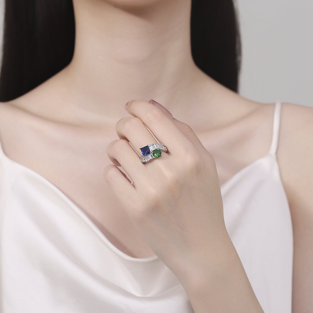 6g Weight Rings Classification Wholesale Jewelry Elegant Vintage Style Geometric Copper Rings