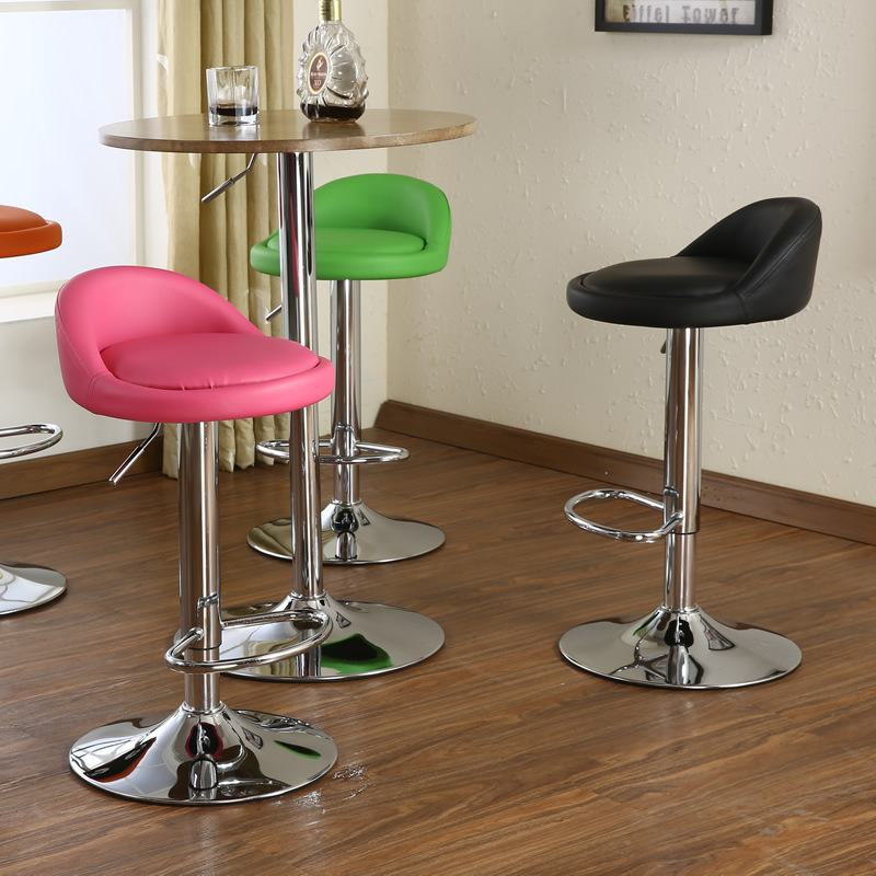 Home bar stool lift stool rotating bar chair high stool bar stool cash register stool mobile phone store high stool 