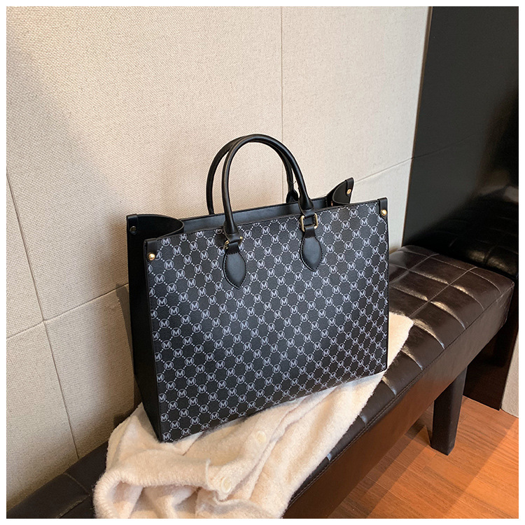 Bolso de hombro para mujer bolso retro de gran capacidad tendencia_voghion.com