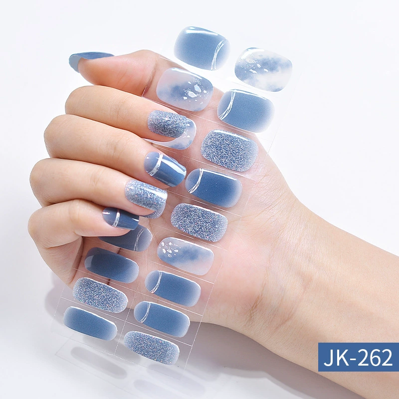 Набор для ногтей XT Gel с наклейками, искусственные ногти и лак для ногтей