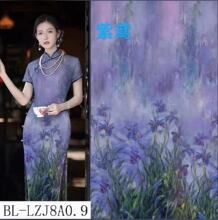 新款花萝香云纱140大方巾桑蚕丝双面印花披肩百搭时尚防晒披肩潮