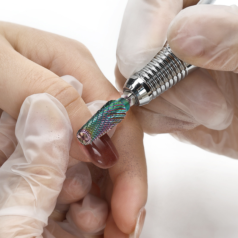 Cabeza de molienda de aleación de uñas de gama alta multifuncional combinación de dientes gruesos y delgados eliminación rápida de uñas de acero de tungsteno cabeza de molienda cinco en uno