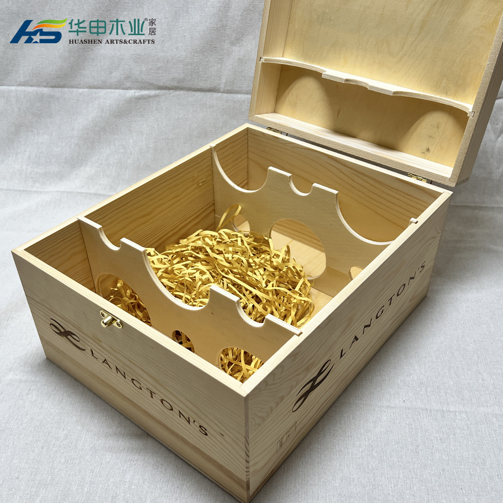 HS-22M66-10 六支装松木要盒
