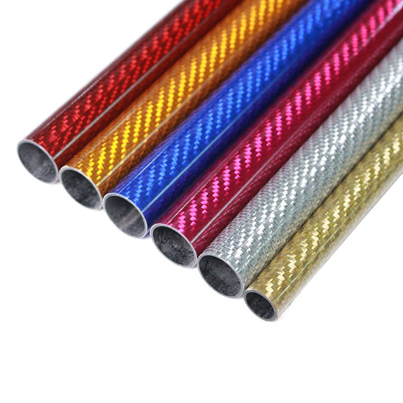 БПЛА 3K углеродное волокно квадратная трубка электронные автомобильные и Мотоциклетные аксессуары стержень из углеродного волокна матовый углеродный стержень саржевая полая углеродная трубка