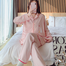 爽棉四季月子服孕妇产前后哺乳喂奶月子服出院服睡衣套装一件代发