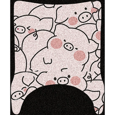 Suitable for Yadi Maodou Cute – Electric vehicle foot mat - piggy