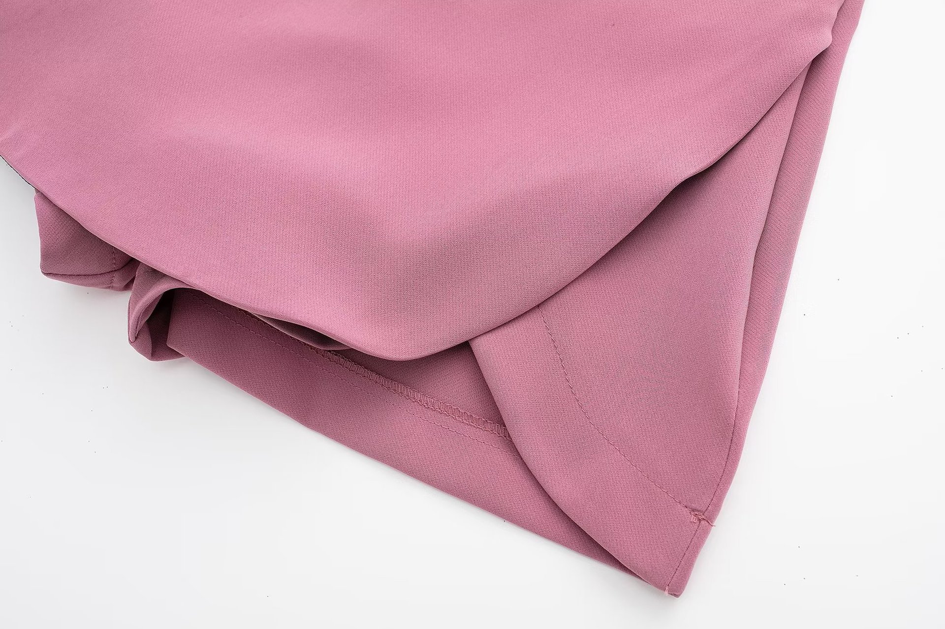 Women's Skirt Shorts High Waist Solid Colour Slit Versatile Style_voghion.com