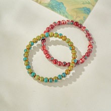 细手链女学生儿童礼物手串景德镇陶瓷饰品手工编织古风摆摊单圈首