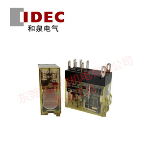 RJ2S-CL-D24 D12 D48 A220 A110 A200 anD Spring IDEC Original 8a Relay 8 Feet A24