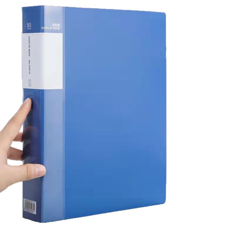 A4 carpeta de archivos tipo inserción multicapa transparente bolsa de papel de prueba carpeta caja de almacenamiento suministros de oficina