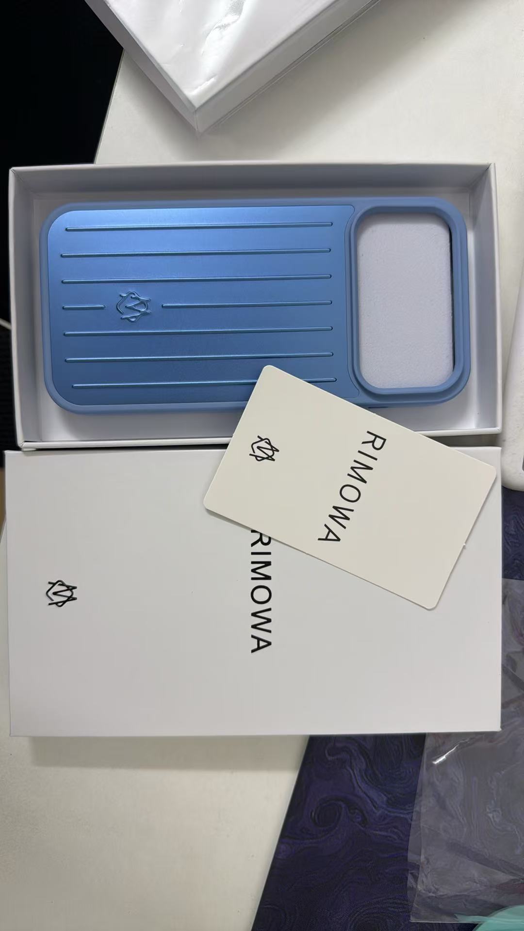 Blue suitcase