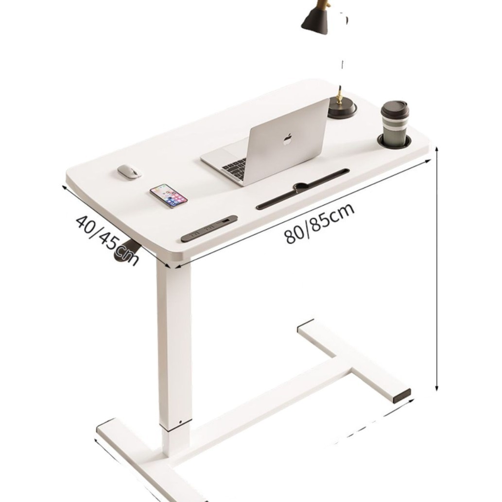 Mesa de noche de elevación móvil dormitorio hogar mesa plegable escritorio dormitorio cama perezosa escritorio de la computadora