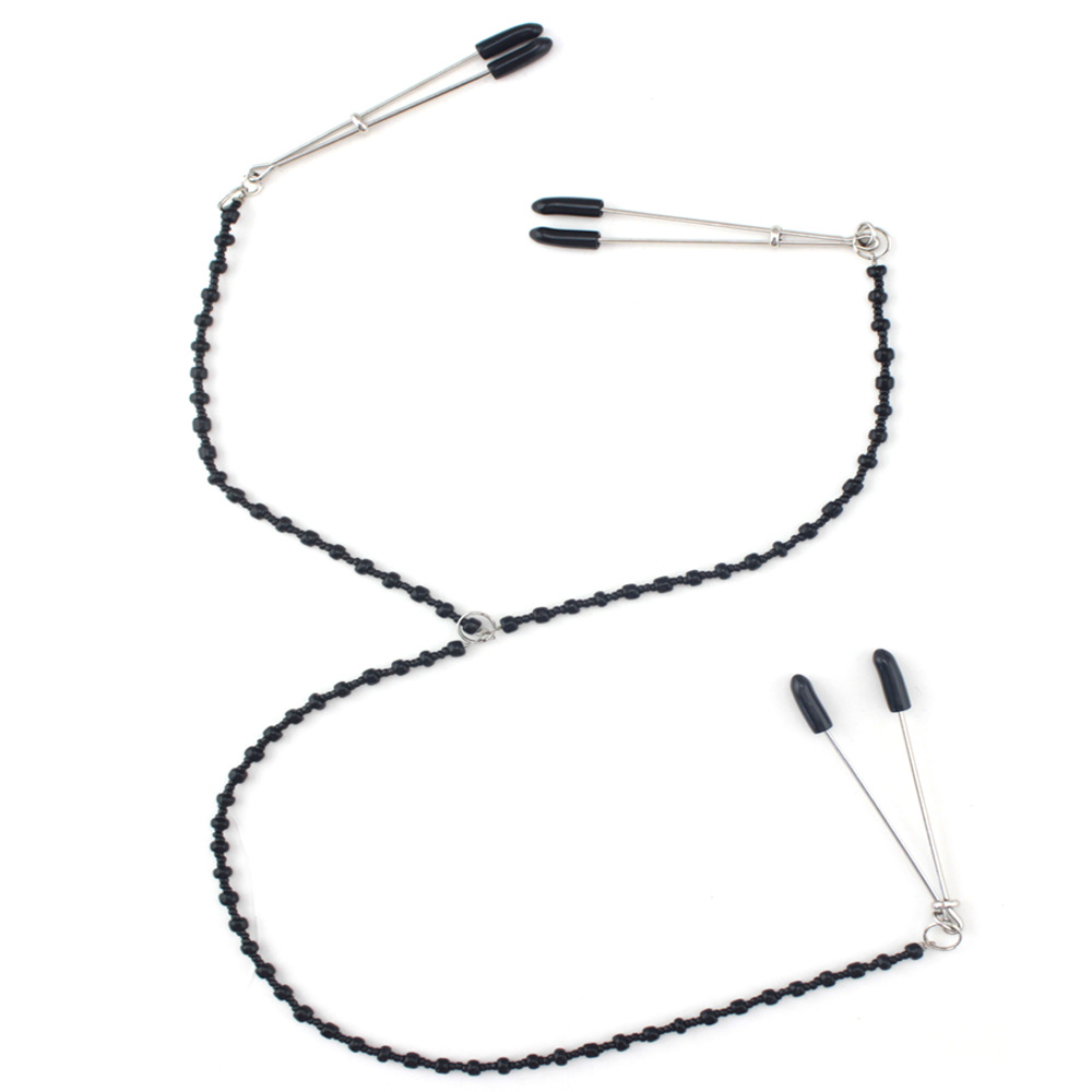 情趣sm刑具成人用品三点乳夹阴蒂夹夫妻调情性爱玩具厂家另类