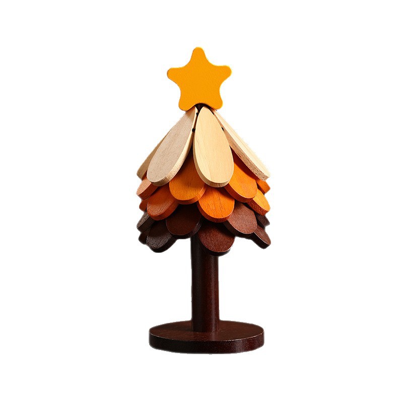 Madera sólida creativa un árbol almohadilla aislante térmico resistente a altas temperaturas alta sensación casera a prueba de quemaduras almohadilla de mortero almohadilla de platos almohadilla de platos