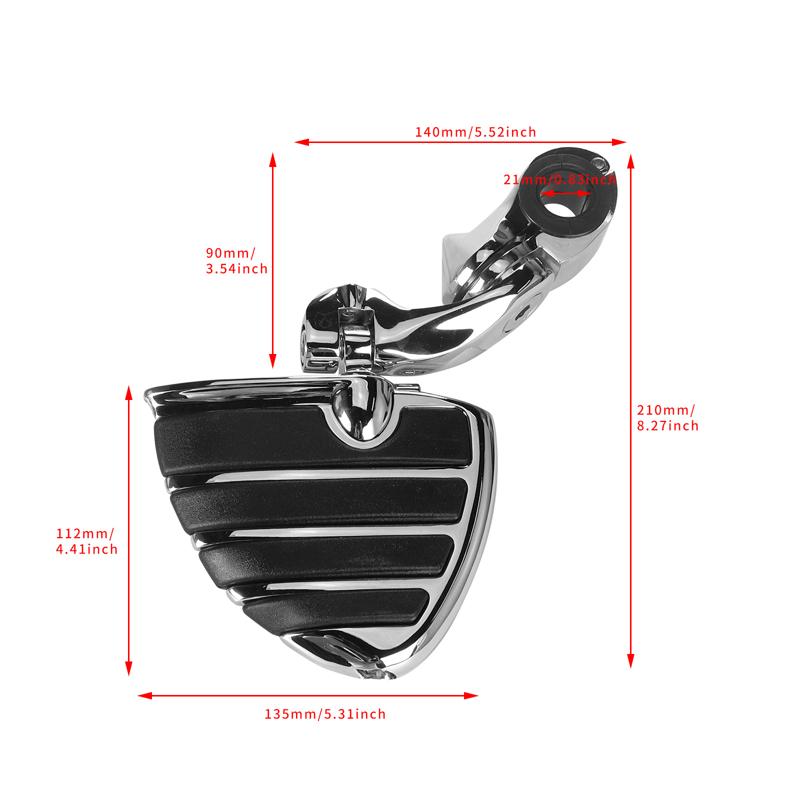 Harley Motorcycle Suitable for Glide Dual-Light Road Cruiser Flagship Model Modified with Guard Bars and Foot Pegs