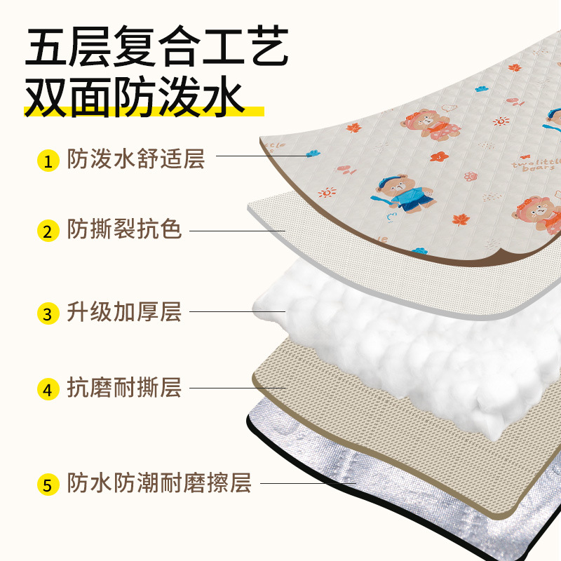 户外春游垫坐垫露营野餐便携防潮垫厚帐篷坪户外野餐垫