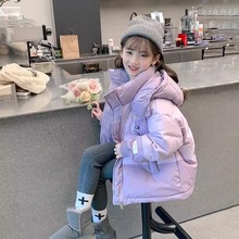 女童加厚棉服2024新款小女孩时尚休闲冬装棉衣中大童冬季保暖棉袄