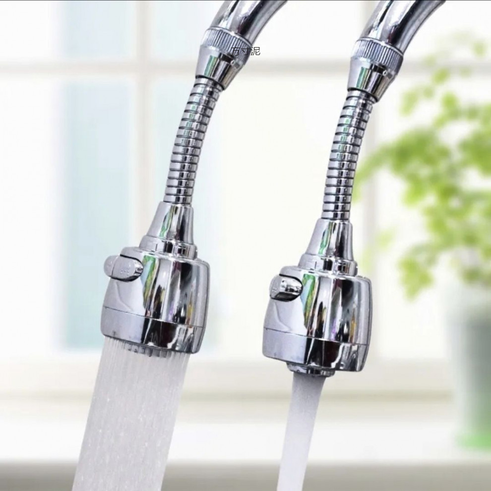Household faucet extender splash-proof head, rotatable and extended shower head, kitchen splash-proof water extension pipe, wholesale for foreign trade full figure