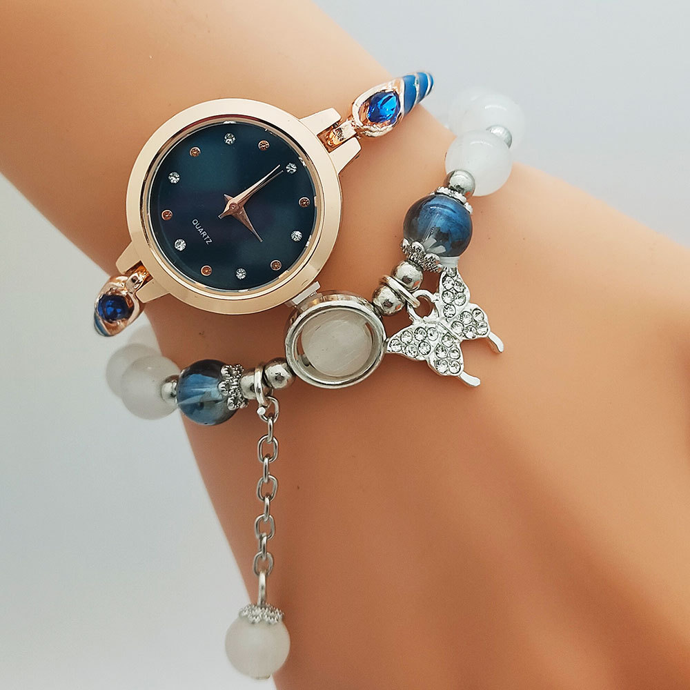 Cute Sweet Solid Color Jewelry Buckle Quartz Women's Watches display picture 9