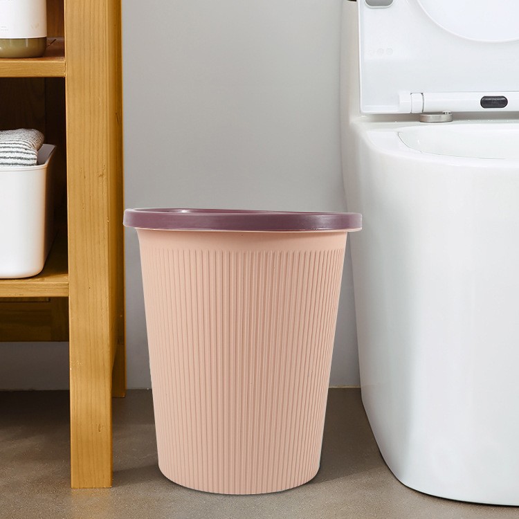 INS presión creativa anillo clasificación basura puede hogar de alto aspecto baño cocina al por mayor simple cesta de papel grande comercial