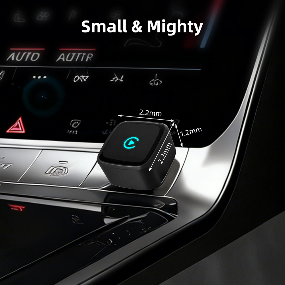 Amazon Carplay Apple Android 2-in-1 Wired to Wireless Portable Car Connectivity Carplay Box