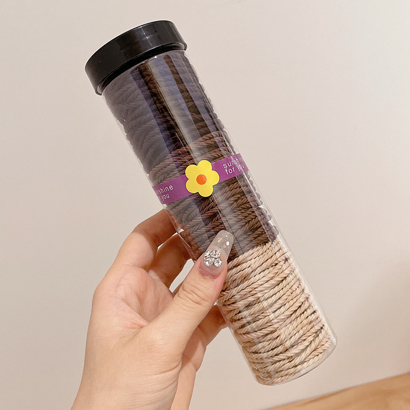 Coleteros de Alta Elasticidad, Estilo 2025, Bandas Elásticas para Mujer para Atar el Cabello, Coleteros Duraderos que No Tiraman del Cabello, Accesorios para el Cabello con Diadema.