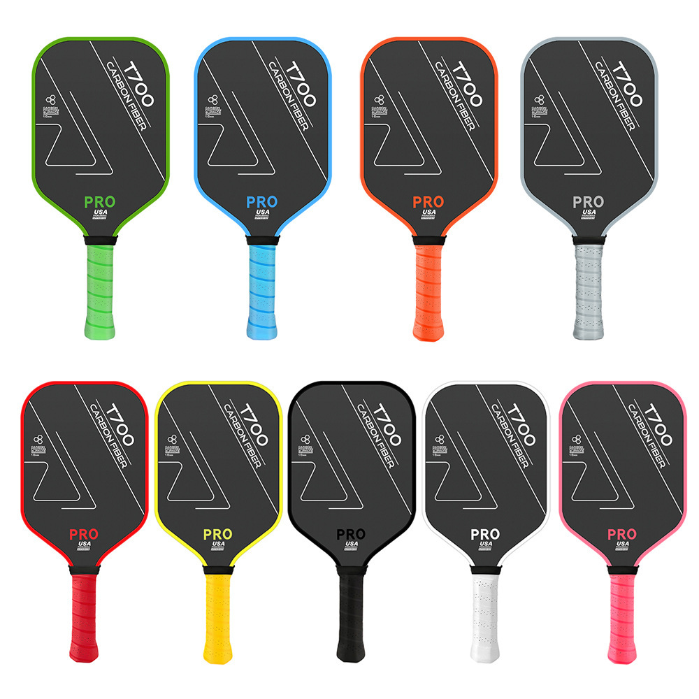 Pickleballpaddle High-Elastic Carbon Fiber Cloth-Textured Matte Pickleball Paddle 16mm Thickened Pickleball Paddle