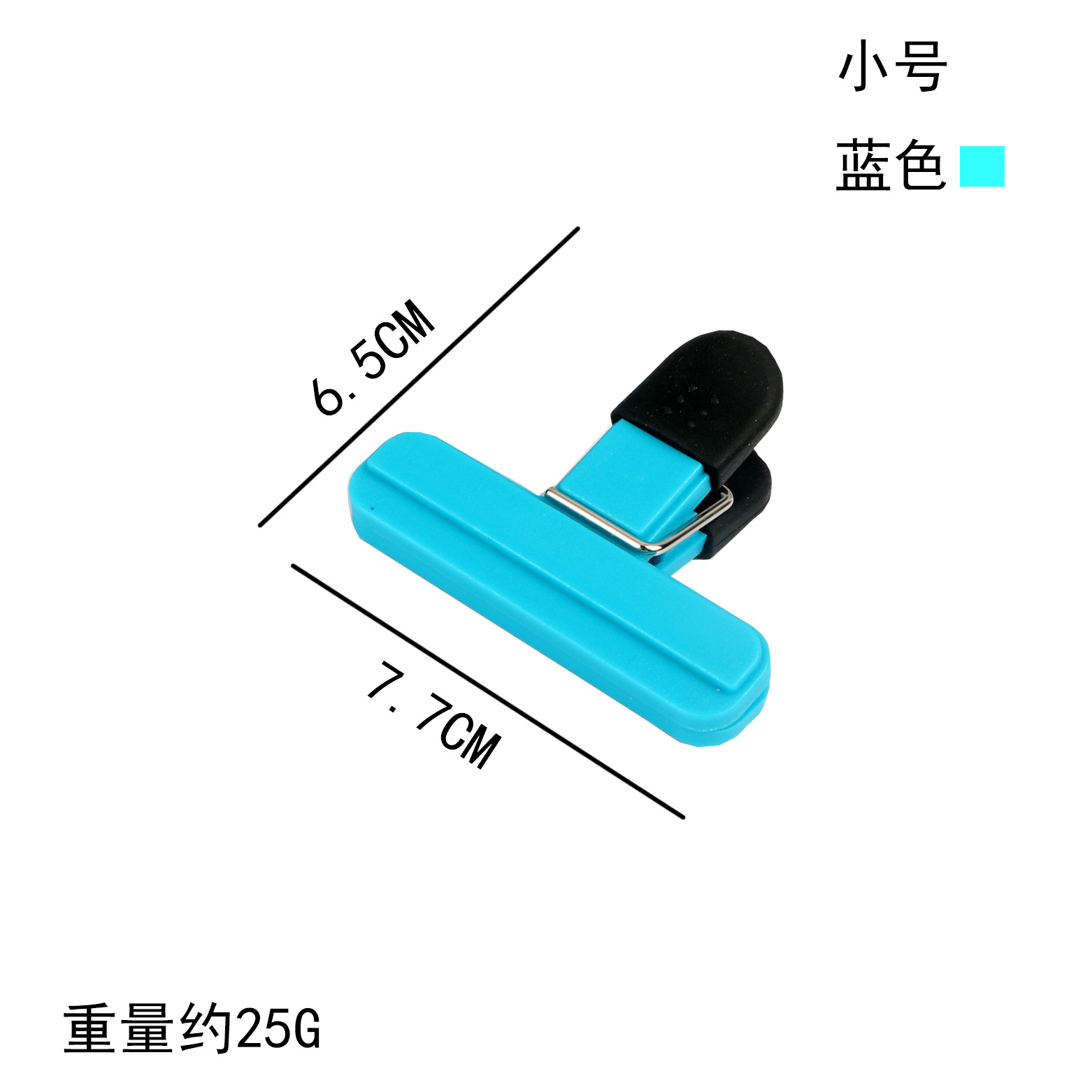 En stock clip de alimentos de silicona a prueba de humedad sellador de alimentos de cocina clip de sellado de calidad alimentaria clip de sellado de aperitivos al por mayor
