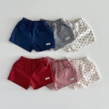 新款女童夏童装儿童小童时尚百搭面料舒适短裤夏款男女宝宝百搭裤