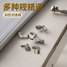 不锈钢焊接式直通接头45#液压过渡活接头弯头焊接液压管接头
