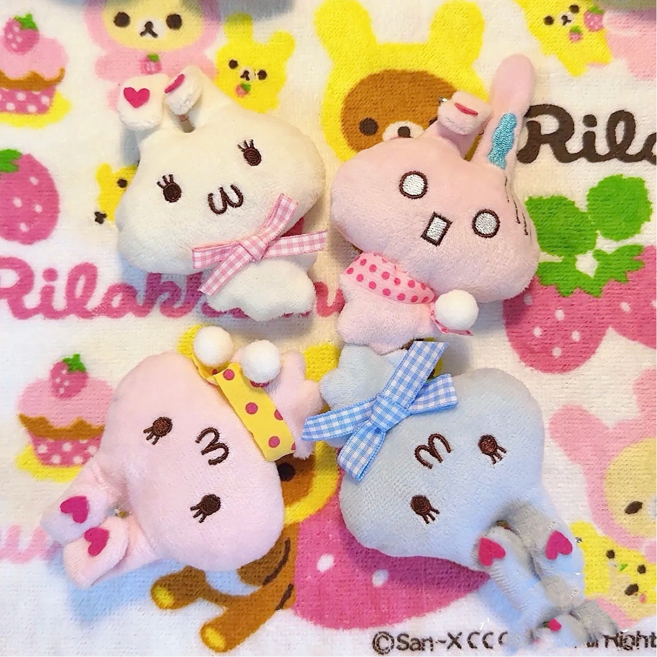 Nicho japonés super lindo muñeca de conejo antiguo lindo conejo de peluche colgante regalo para chicas