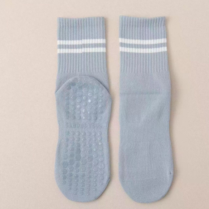 Pantalones de medias para niños y niñas, puntos antideslizantes, pantalones de medias para interiores, calcetines deportivas paralelas casuales coreanas al aire libre.