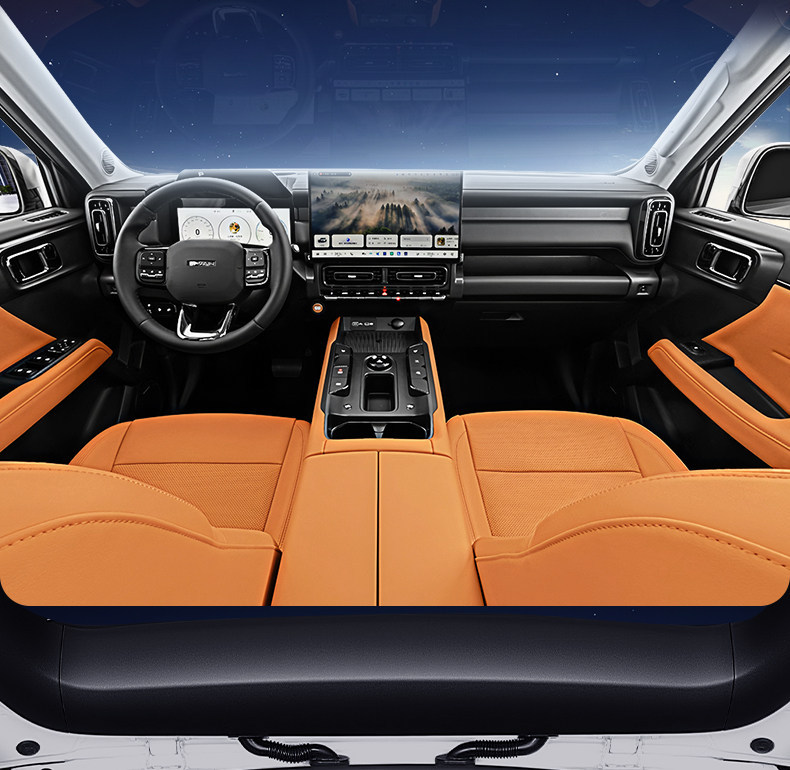 Suitable for Haval Menglong Plus trunk mat TPE26 model car modification interior accessories trunk mat supplies