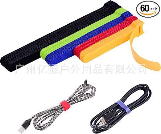 Belt with velcro, storage system, unmanned battery, cable ties, clips included