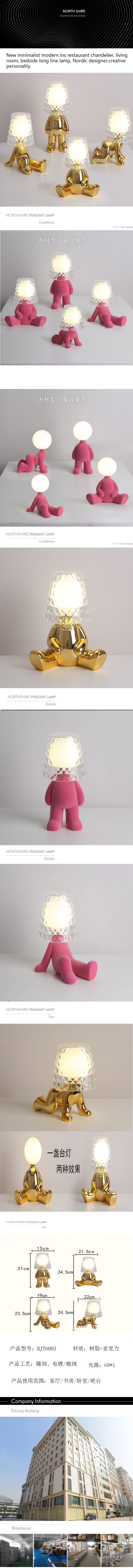 新款小金台灯123456