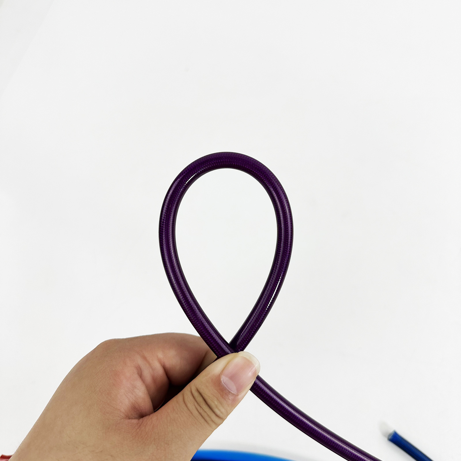 AN3- 1m PTFE braided hydraulic brake hose for motorcycle and car modification brake and clutch oil line