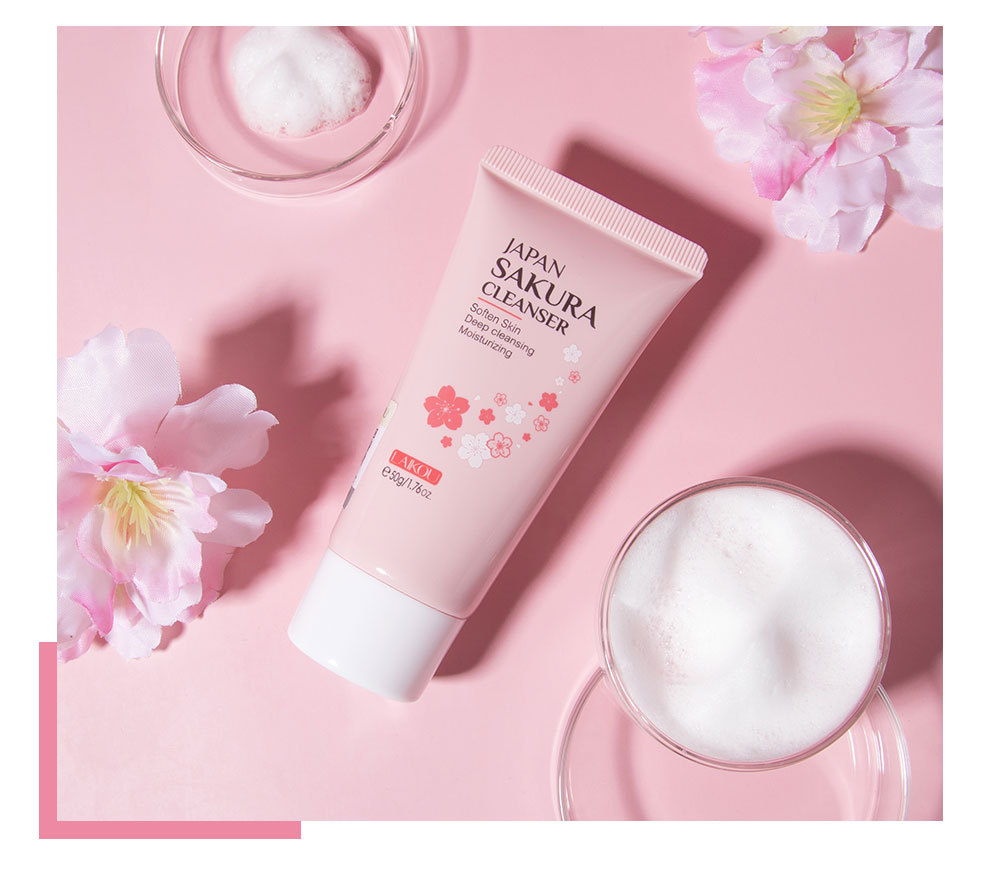 Sakura Facial Cleanser Image 13