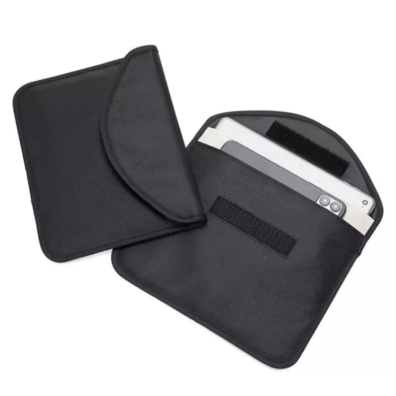 现货8寸平板大尺寸手机信号屏蔽包双层防辐射防GPS定位 ETC高速卡