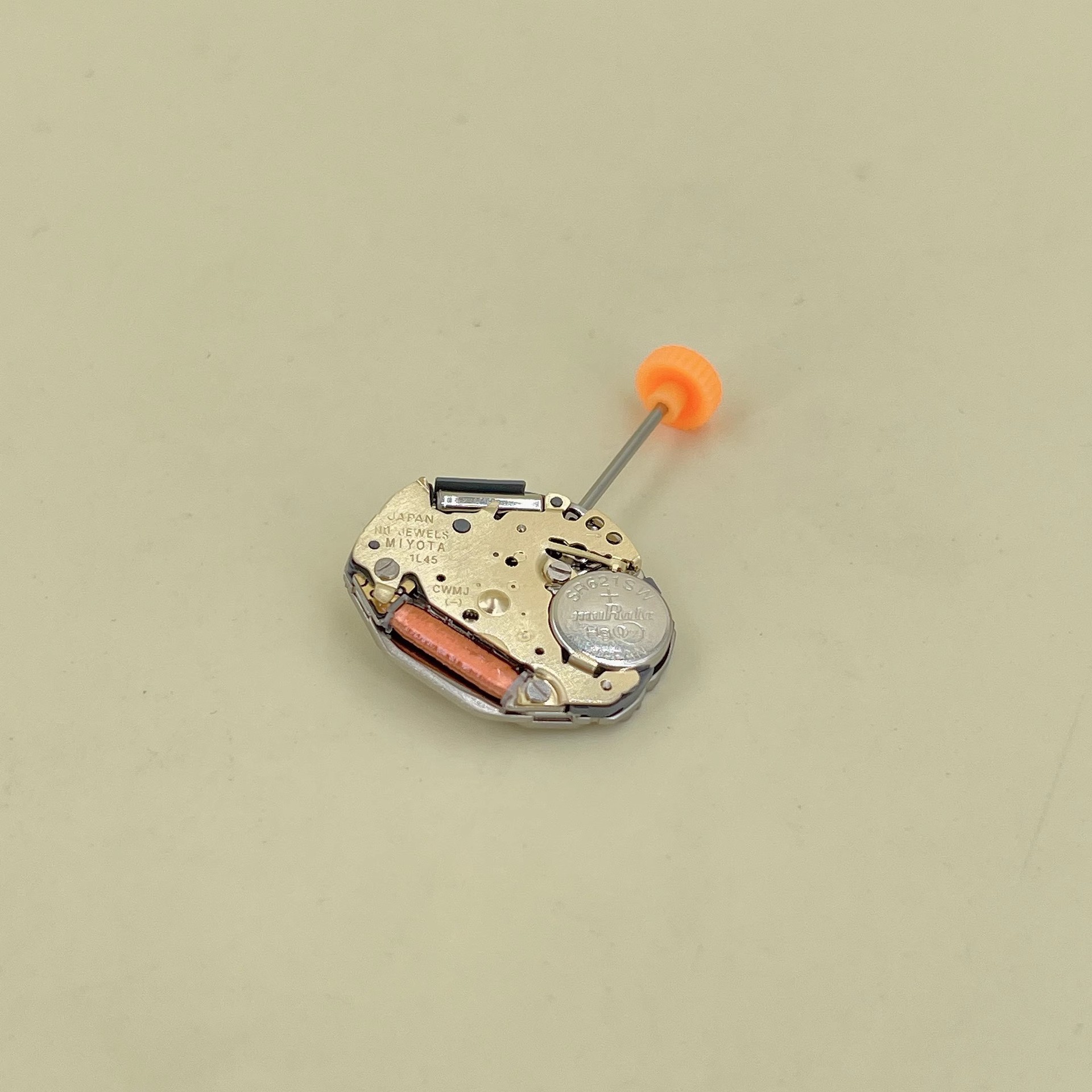 手表机芯配件 全新机芯1L45石英 电子机芯 1L45机芯 两针6点小秒