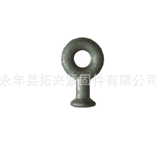 专业生产 国标热镀锌球头环 电力金具配件 热镀锌球头挂环