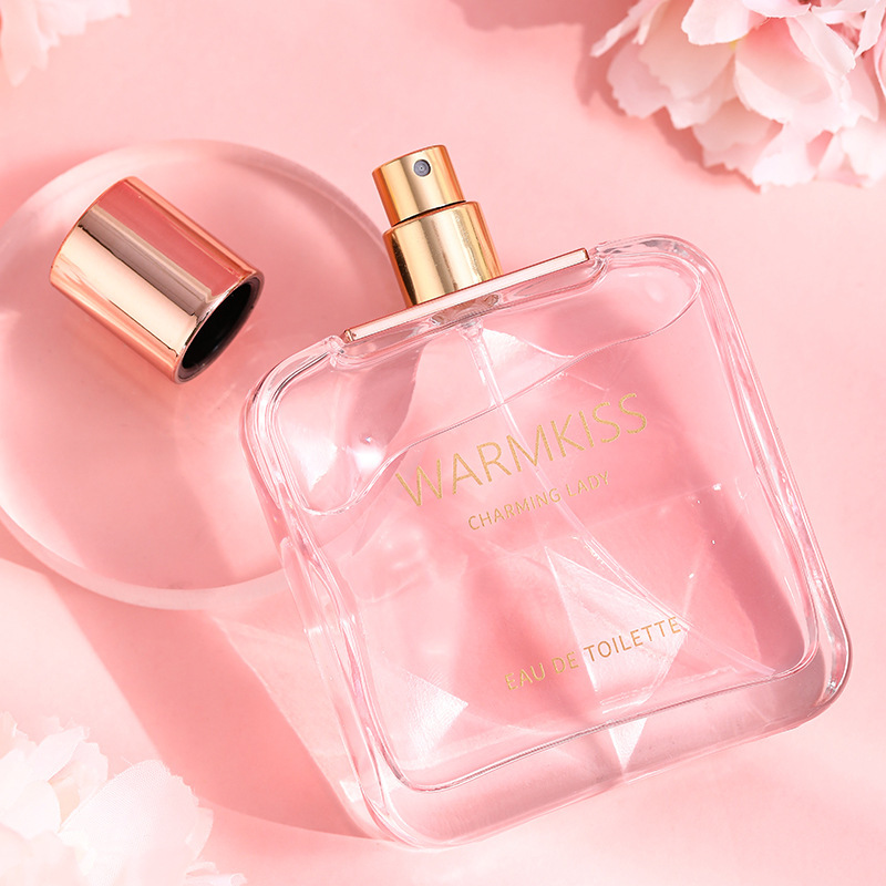 WARMKISS Ladies Charming Perfume para mujer de larga duración, fragancia ligera, fresca, flores y frutas, comercio exterior transfronterizo natural, venta al por mayor