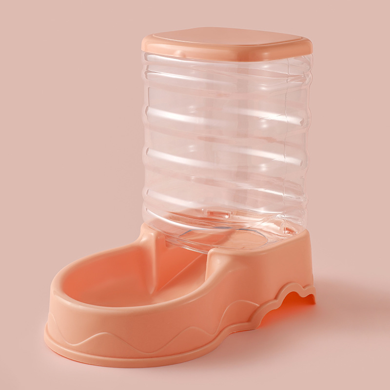 Nuevo alimentador de gato dispensador de agua automático tazón de comida para gatos dispensador de agua para mascotas boca no húmeda antidetonantes cuenca de alimentos