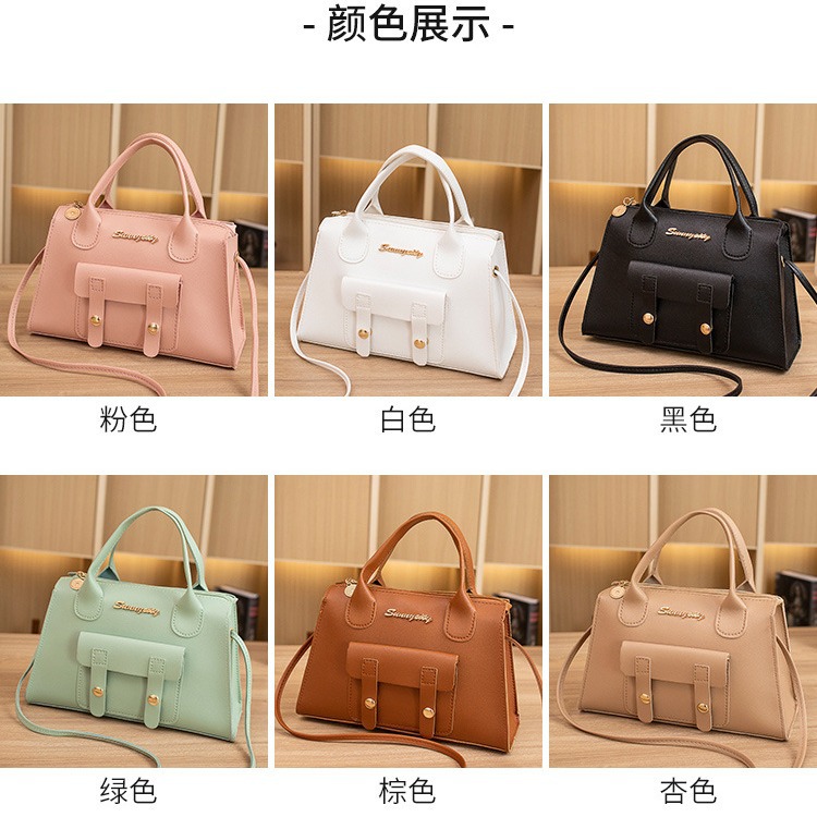 Bags transfronterizos 2024 primavera y verano nuevos bolsos de mujer bolso de reducción de edad fresco y dulce bolso de mensajero de hombro bolso de mensajero
