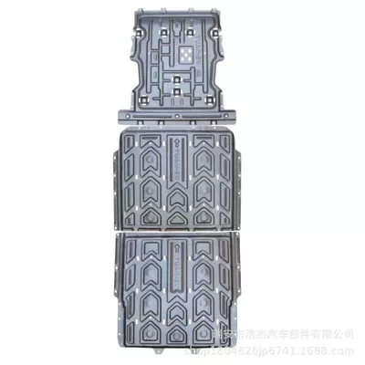 Universal for Byd Yuan Plus/Pro/Up All Series, Original Car Hole Locations, Non-Destructive Installation, Wear-Resistant and Impact-Resistant (Underbody protection plate/engine baffle) - aluminum-magnesium-alloy-dark-gold-yuan-plus-510km