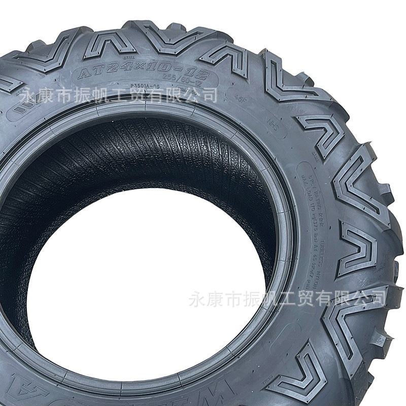 Chunfeng Atv Tire 24X10-12 24X 8-12inch Atv Kart Beach Vehicle Utv Vacuum A-Shaped Outer Tire