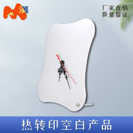 热转印空白耗材厂家  MDF挂钟C301  可印图片挂钟